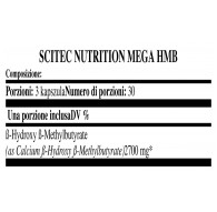 Scitec Nutrition HMB 90 caps Aminoacido Beta-Idrossi Beta-Metilbutirrato
