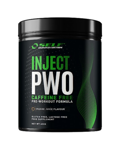 Self Inject 400 gr Pre Workout con Citrullina, Arginina AAKG, Beta alanina e caffeina