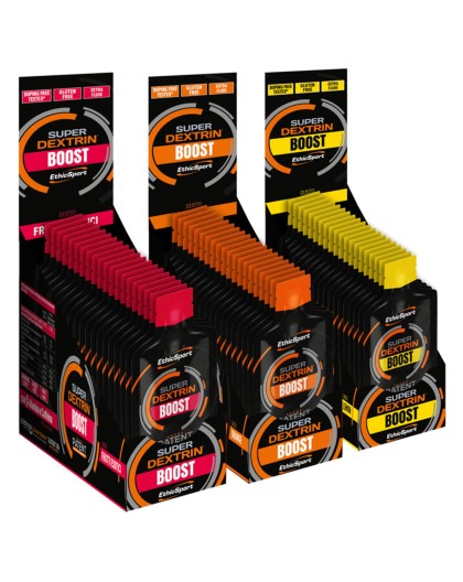 Etichsport Superdextrin Boost gel con Beta alanina e Caffeina 20 X 30 ml Limone