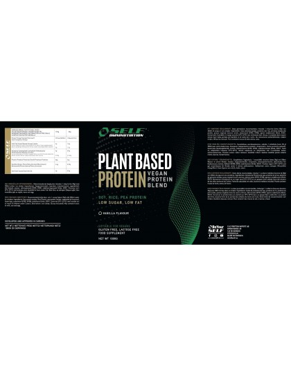 Self Omninutrition Plant Based Protein 1000 gr Proteine Vegane Vegetali