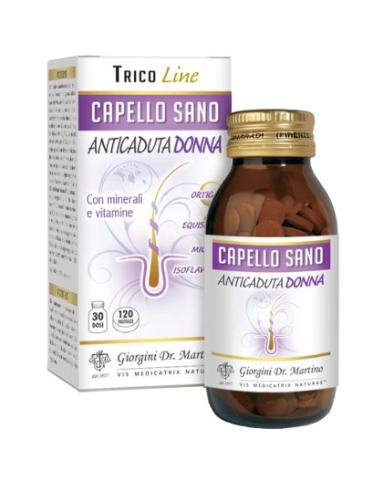 Dr. Giorgini Capello Sano Anticaduta Donna 120 Pastiglie