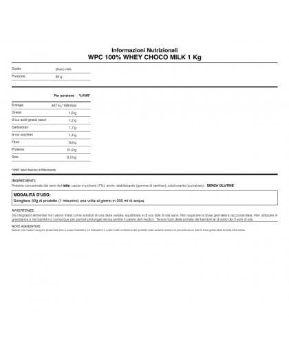 WHY Sport WPC 100% Whey Protein 1000 gr