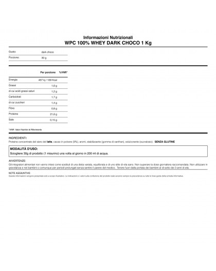 WHY Sport WPC 100% Whey Protein 1000 gr