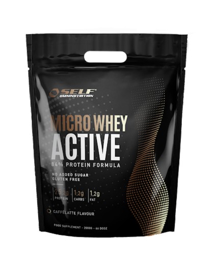 Self Micro Whey Active 2 Kg Proteine del sireo Latte Isoalte VB 104 Gusto vaniglia