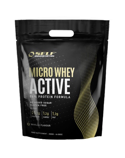 Self Micro Whey Active 2 Kg Proteine del sireo Latte Isoalte VB 104 Gusto vaniglia