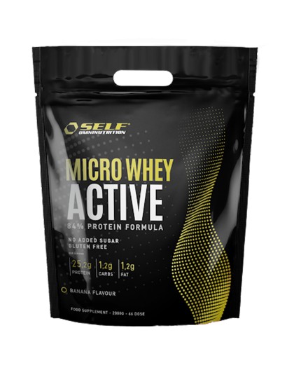 Self Micro Whey Active 2 Kg Proteine del sireo Latte Isoalte VB 104 Gusto vaniglia