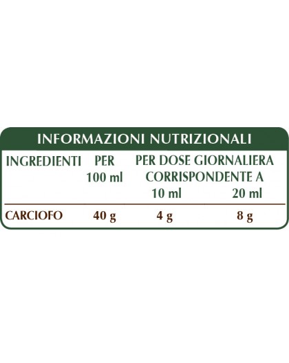 Dr. Giorgini Carciofo Estratto Integrale 200 ml