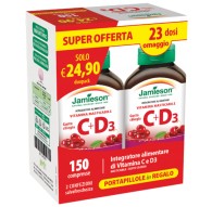 Jamieson C+D3 masticabile 150 cpr Duopack