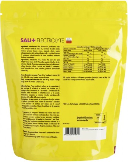 +Watt Sali+ Performance Electrolyte 500 gr