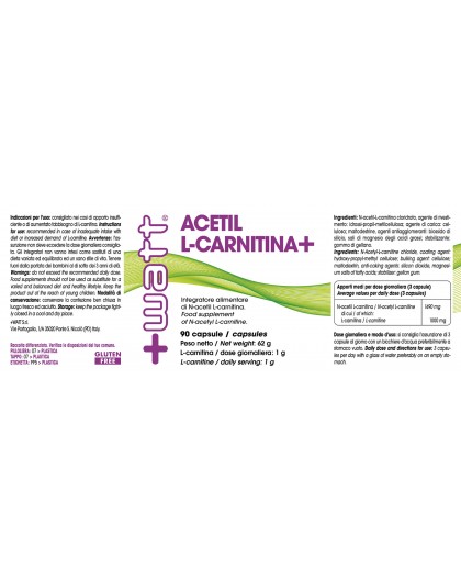 +Watt Acetil-L-Carnitina+ 75 cpr