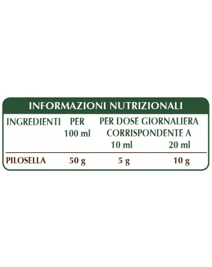Dr. Giorgini Pilosella Estratto Integrale 200 ml