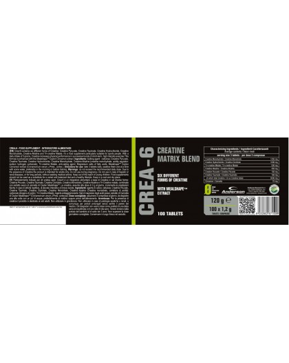 Anderson NOX Nitrox-2100 cpr Citrullina Arginina Preworkout Tonico Benessere