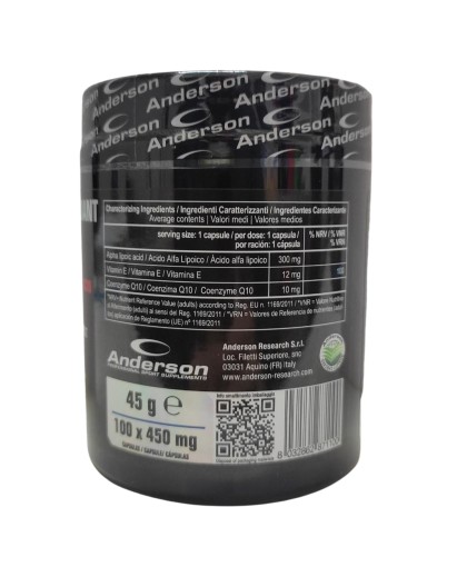 Anderson  Ala Fx acido alfa lipoico 100 cpr