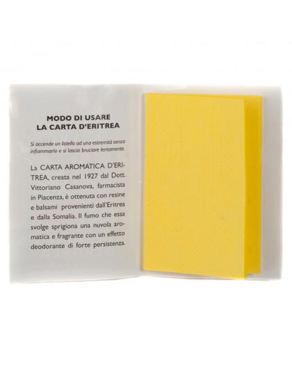 Casanova Carta Aromatica d'eritrea 24 listelli