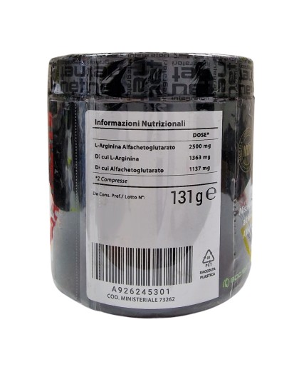 Net Integratori Arginina AKG1250 90 cpr