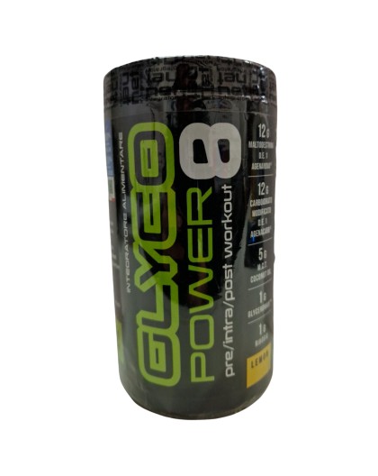 Net Integratori Glyco Power 8 pre intra Post workout 430 gr Gusto Neutro