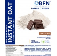 BFN Instant oat Farina d'avena proteica da 1000 gr gusto cioccolato