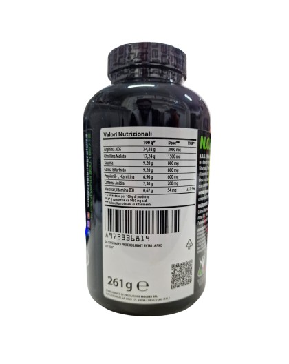 Net Integratori N.O.B. 7 ossido nitrico Booster 90 cpr