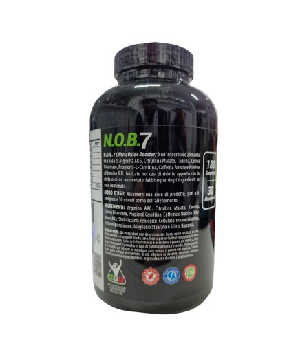 Net Integratori N.O.B. 7 ossido nitrico Booster 90 cpr