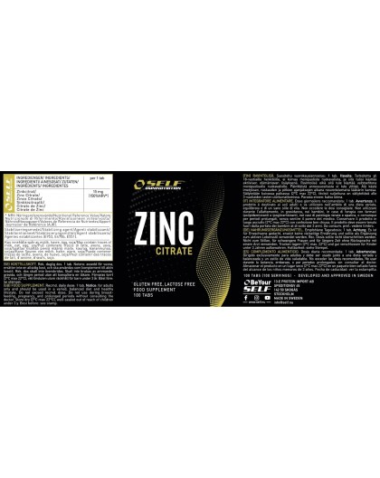 Self Zinc Citrate 100 cpr