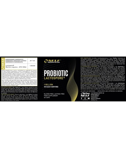 Self Probiotic Lactospore 60 cps