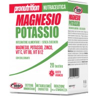 Pro Nutrition Magnesio e Potassio citrato 100% 10 Bustine da 7 gr