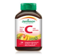 Jamieson Vitamina C 1000 mg 120 cpr Masticabile Tropicale