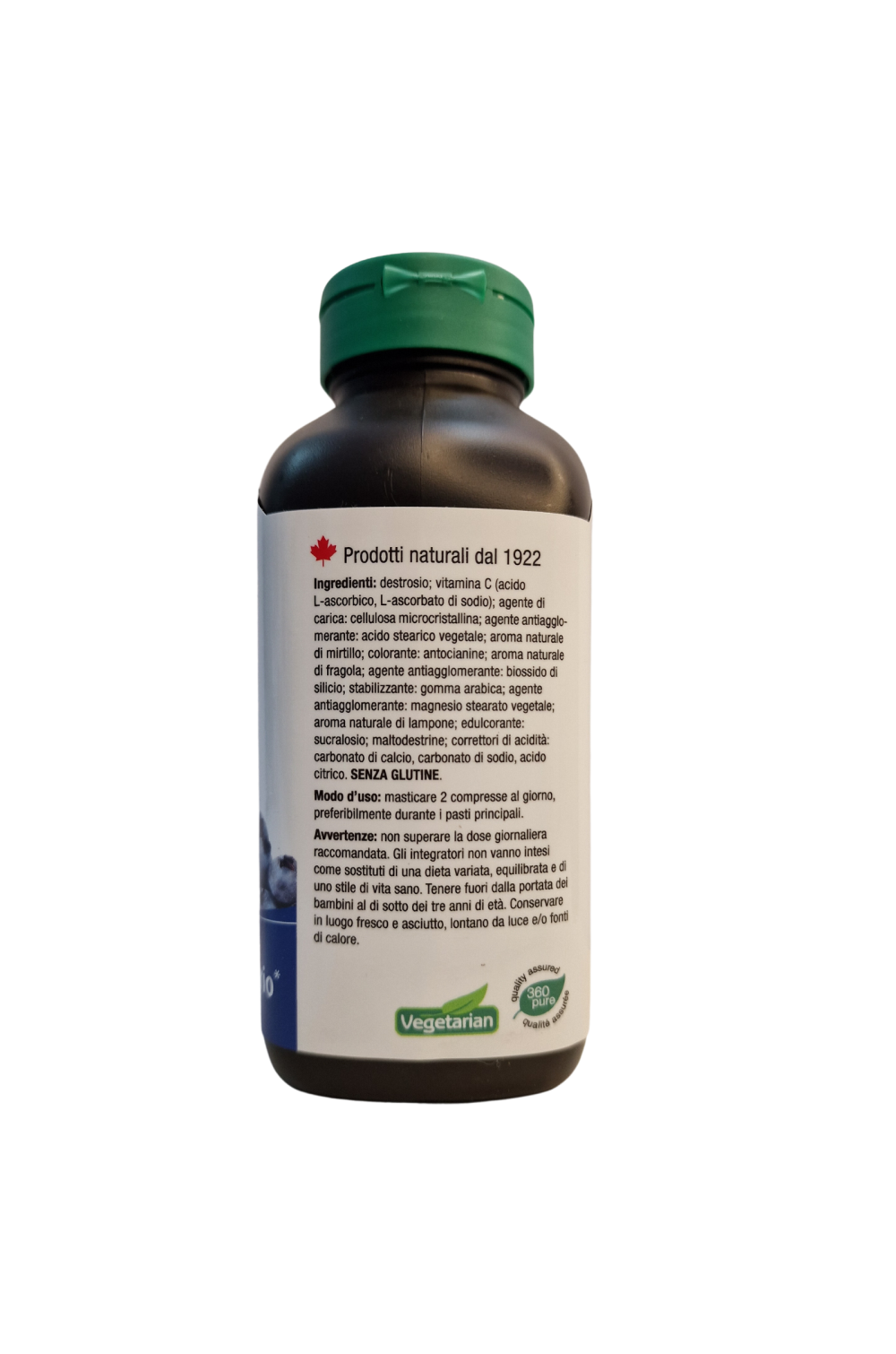 Jamieson Vitamina C 1000 mg 120 cpr Masticabile Mirtillo