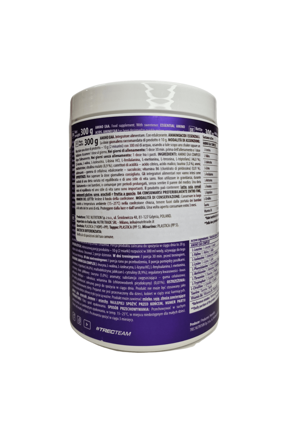 Trec Nutrition Amino Eaa 300 gr Gusto Lemonade