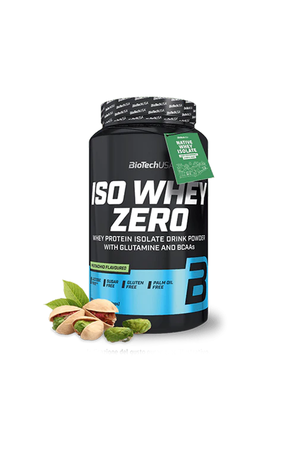 Biotech Usa Iso Whey Zero 908 gr Proteine Siero Latte Isolate Gluten Free Lactose Reduced