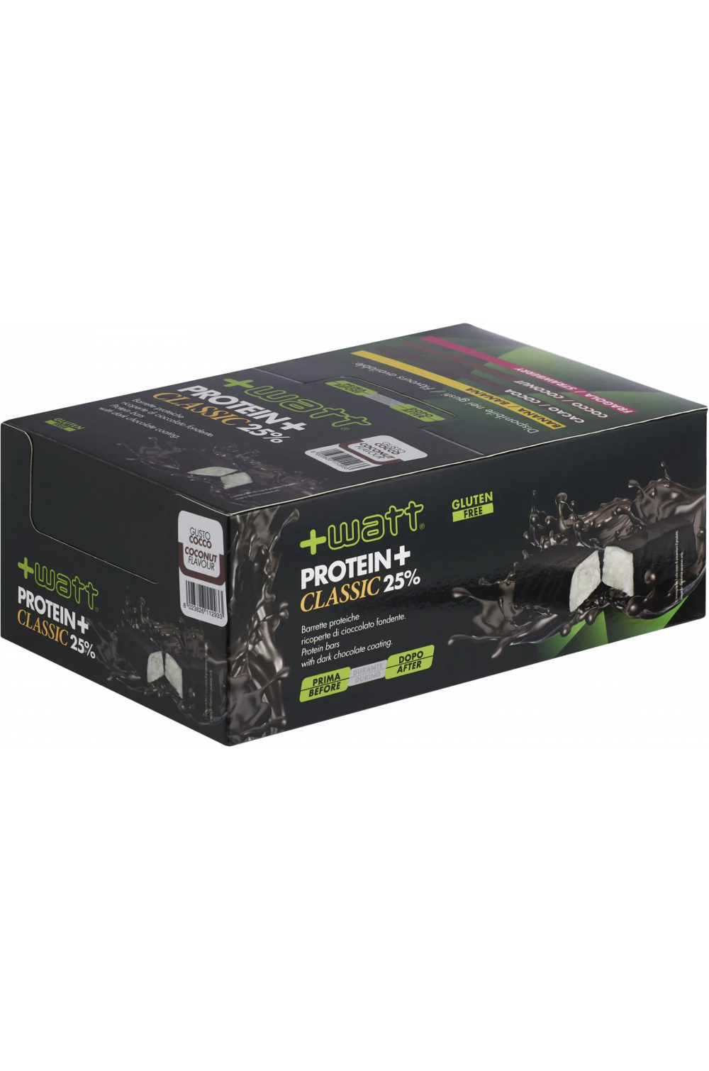 +Watt Protein+ Classic 24 Barrette Proteiche da 40 gr - Compralosubito24.it