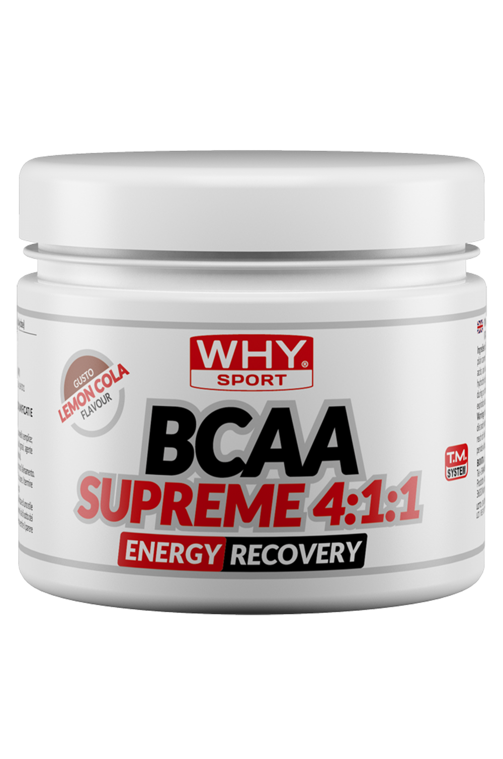 WHY Sport BCAA Supreme 4:1:1 210 gr Aminoacdi Ramificati - Compalosubito24.it