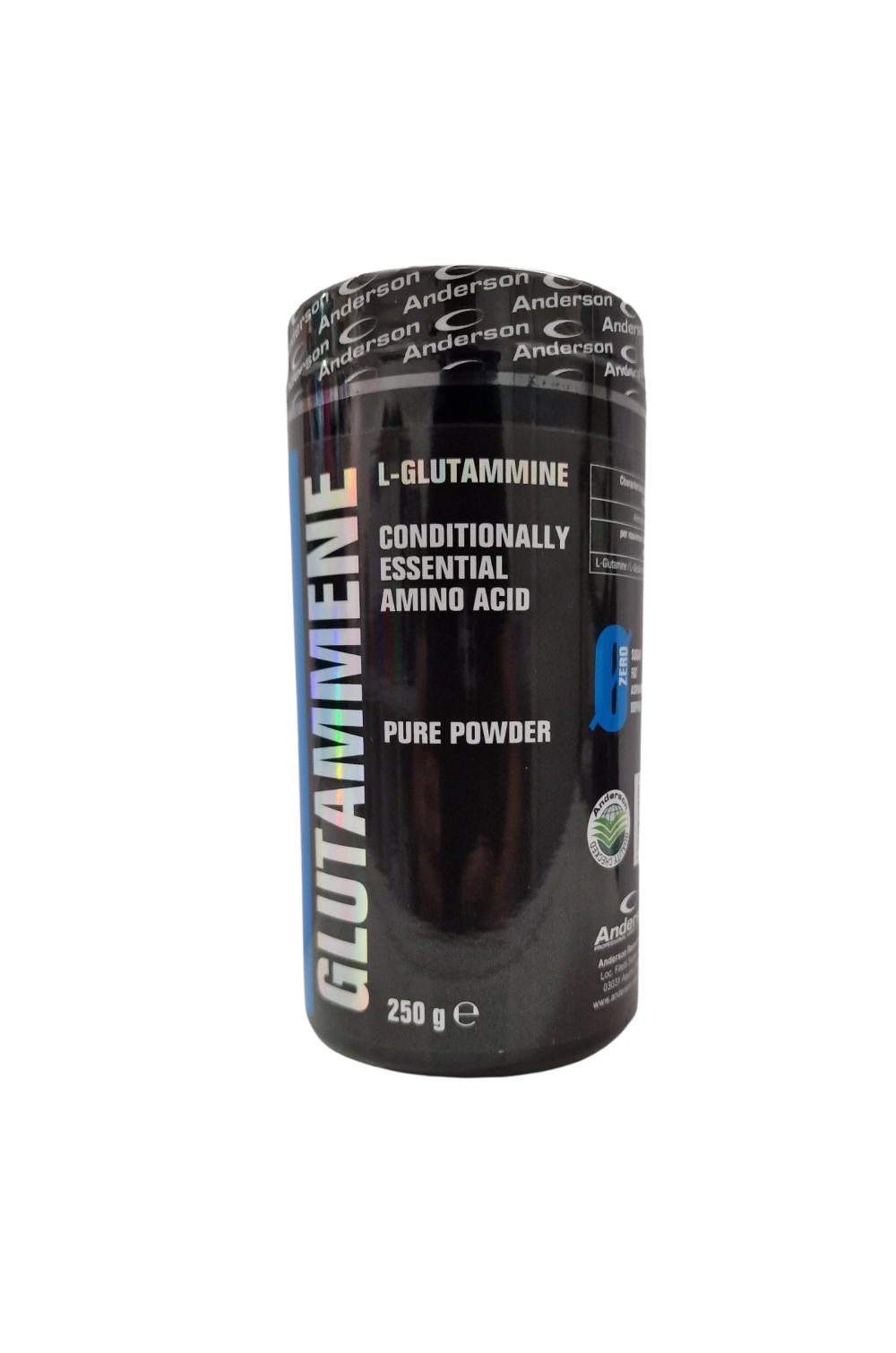 Anderson Glutammene 250 gr L-Glutammina Glutamina