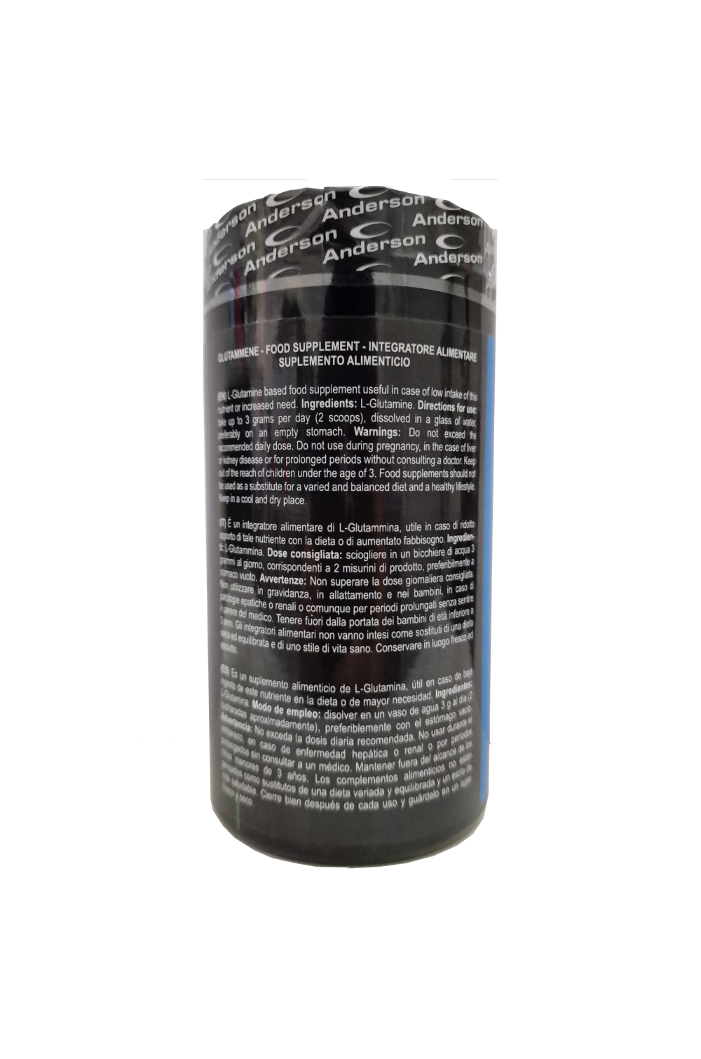 Anderson Glutammene 250 gr L-Glutammina Glutamina