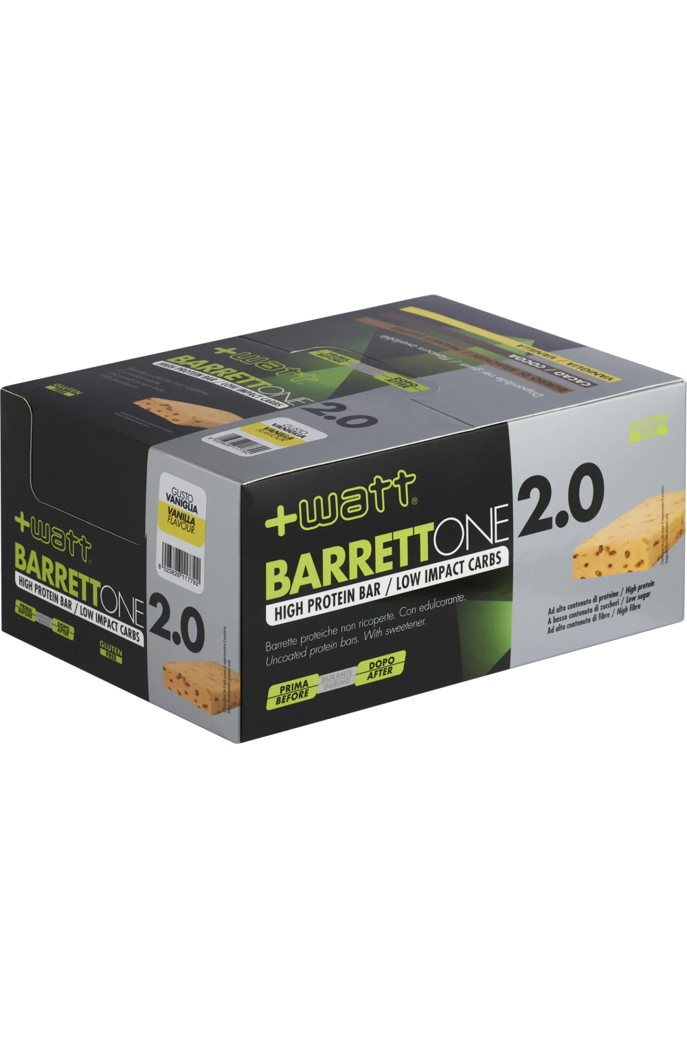 +Watt Barrettone 2.0 20 Barrette proteiche da 70 gr - Compralosubito24.it