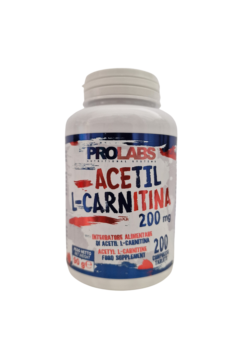 PROLABS Acetil L-Carnitina 200 cps da 200 mg. Carnitina Brucia Grassi Dimagrante