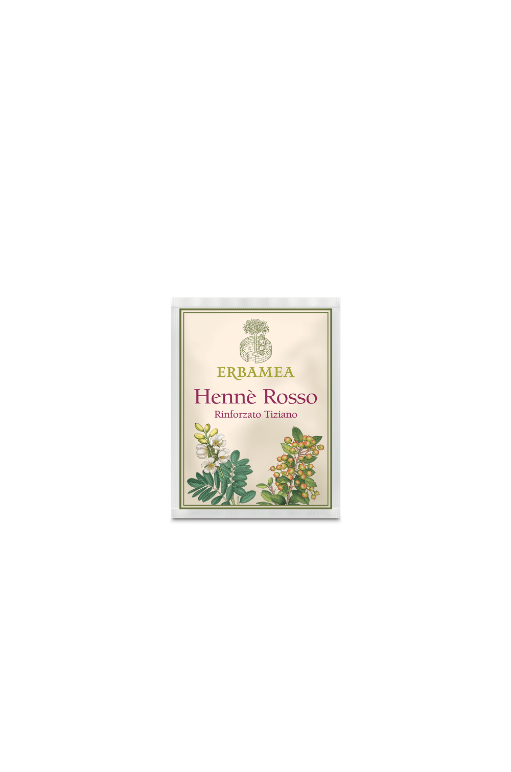 Erbamea Hennè Rosso Rinforzato Tiziano 100 gr