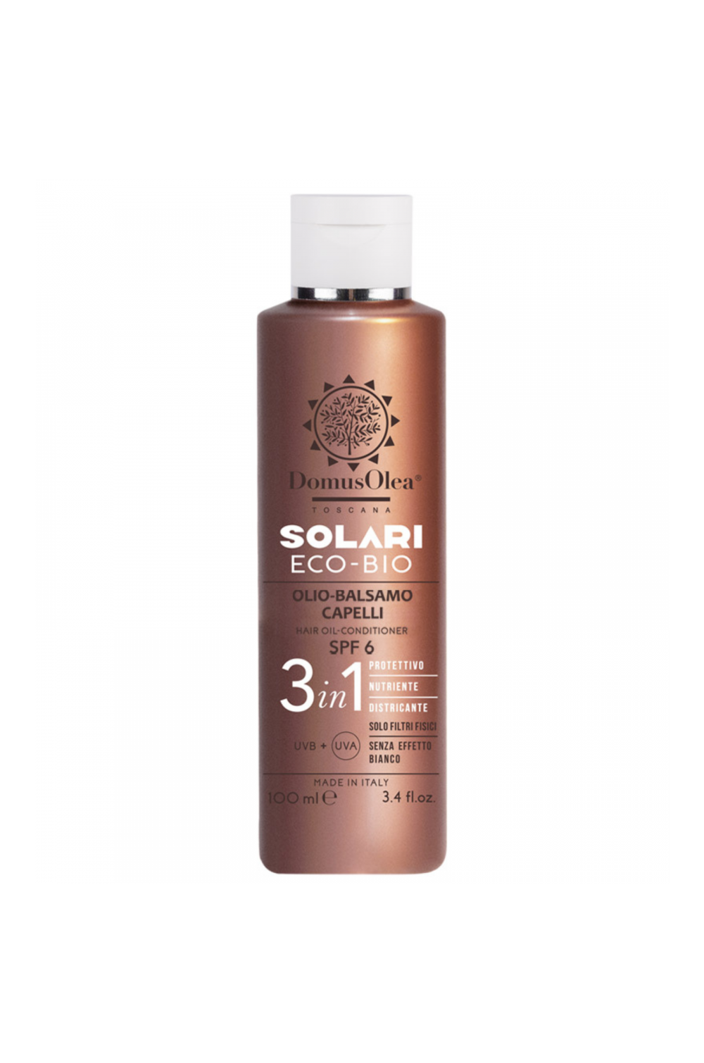 Olio Balsamo Capelli 3 in 1 SPF6 Domus Olea Toscana