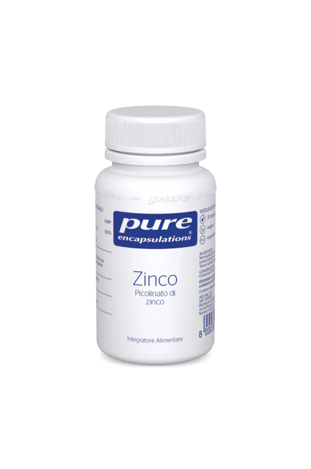 Pure Encapsulations Zinco 30 cps