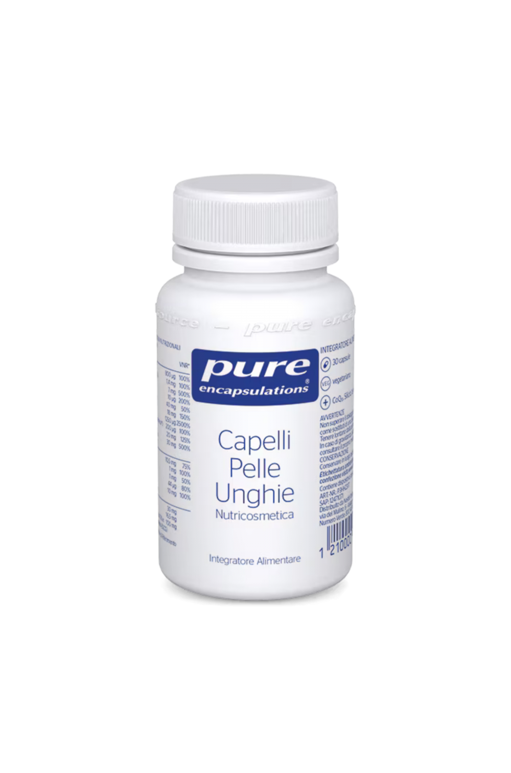 Pure Encapsulations Capelli Pelle Unghie 90 cps