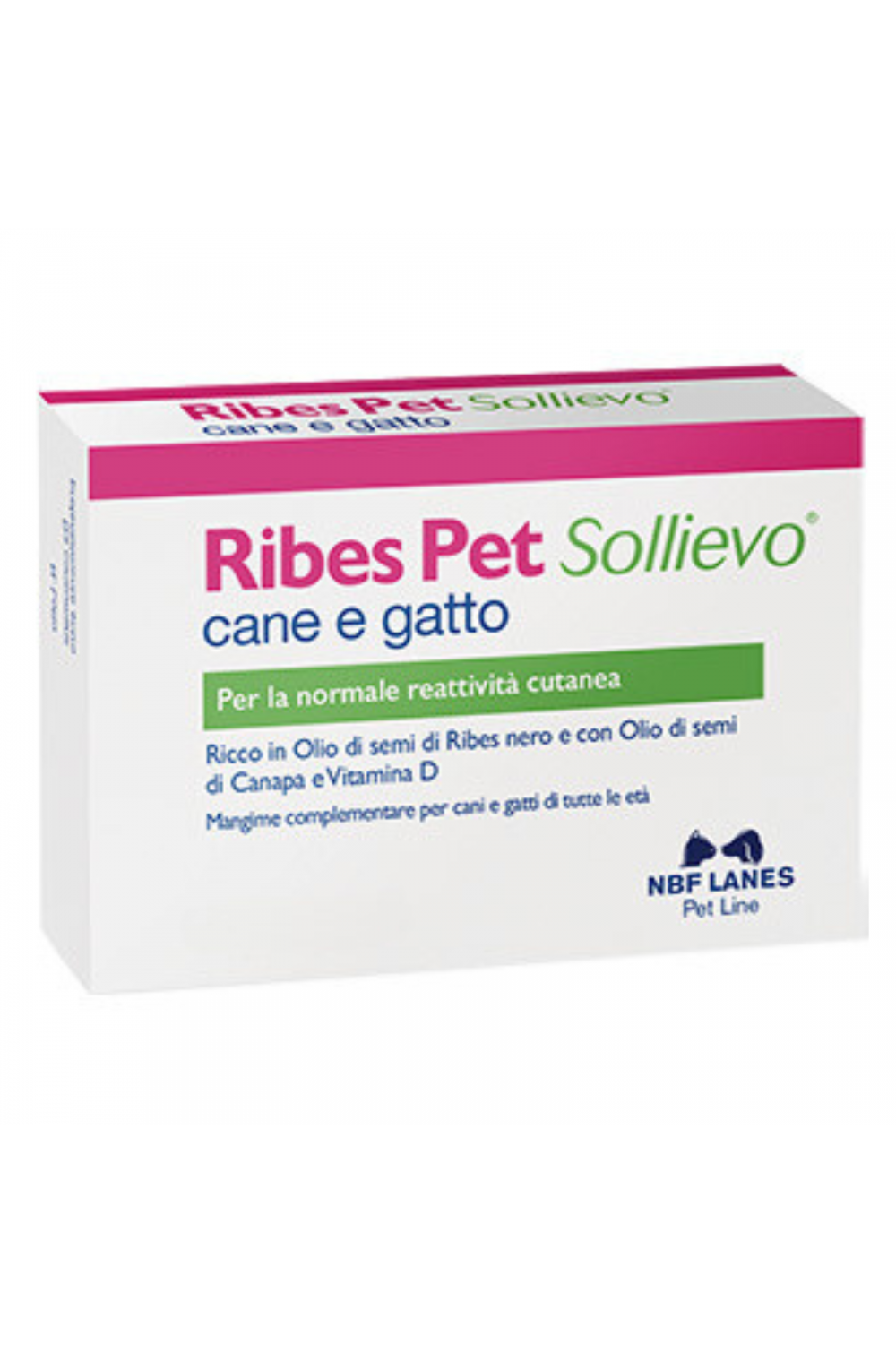 NBF LANES Ribes Pet Sollievo Cane e Gatto 60 perle
