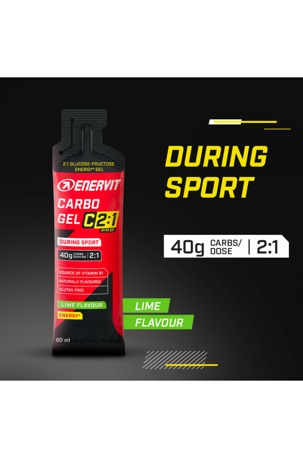 Enervit Carbo Gel C 2:1 Gel Energizante con Maltodestrine e Fruttosio