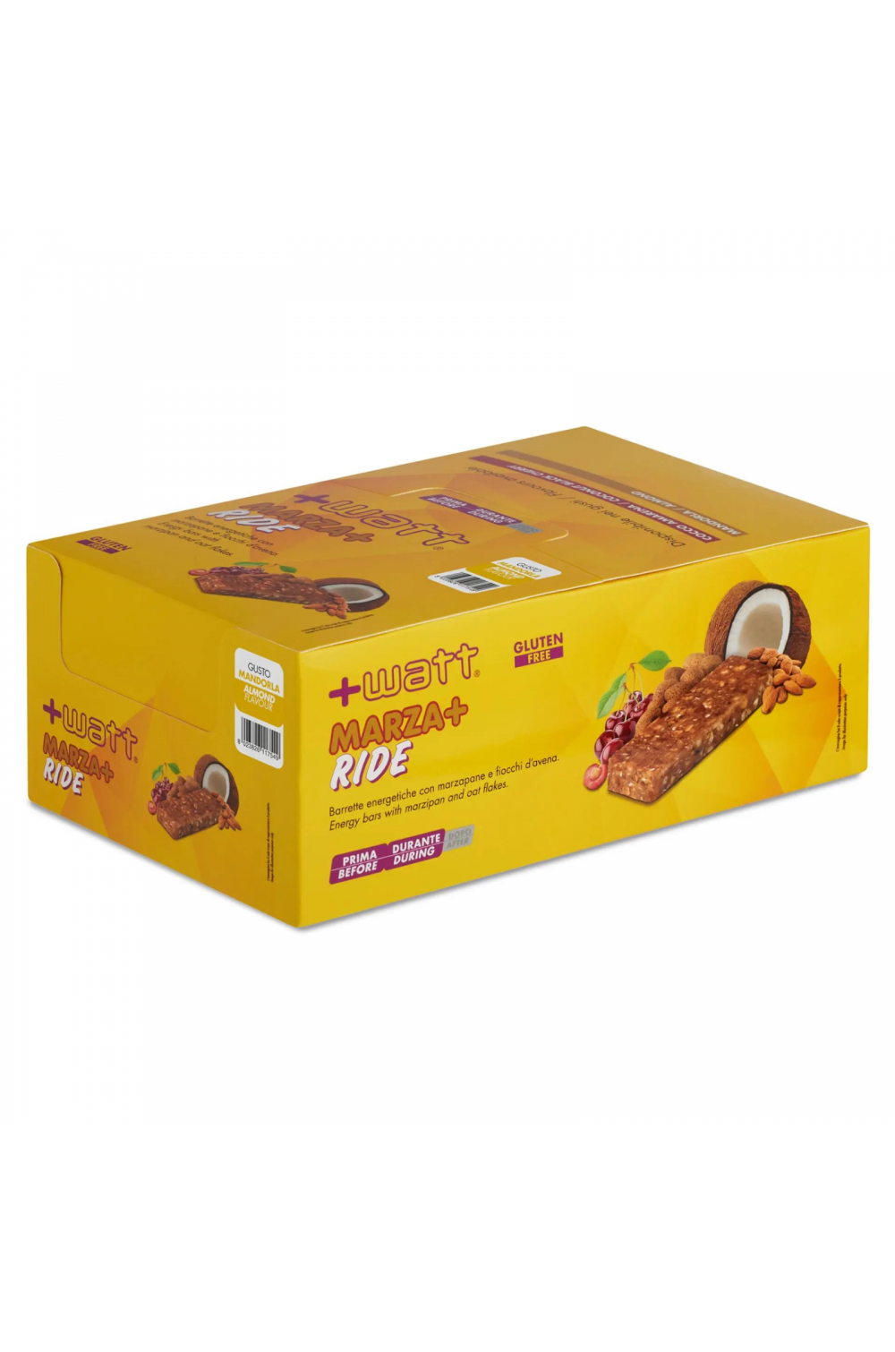+Watt Marza+ Ride 24 Barrette da 35 gr Barrette di carboidrati - Compralosubito24.it