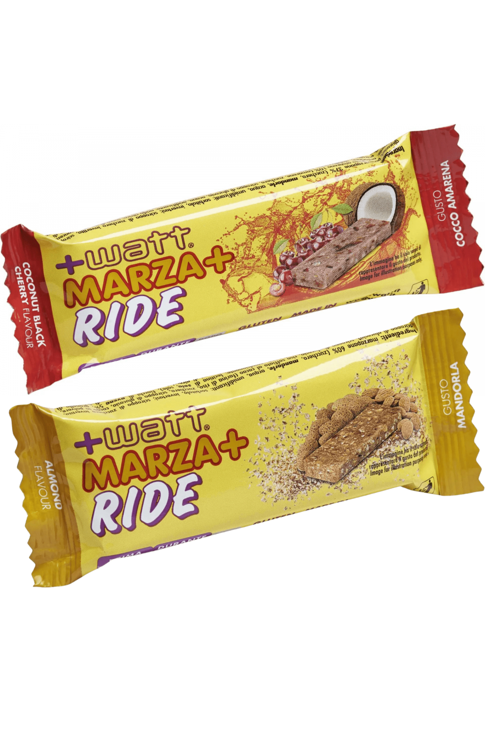+Watt Marza+ Ride 1 Barrettea da 35 gr Barrette di carboidrati - Compralosubito24.it