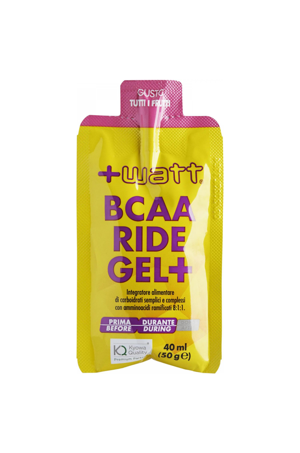 +Watt Bcaa Ride Gel+ 30 Bustine da 40 ml
