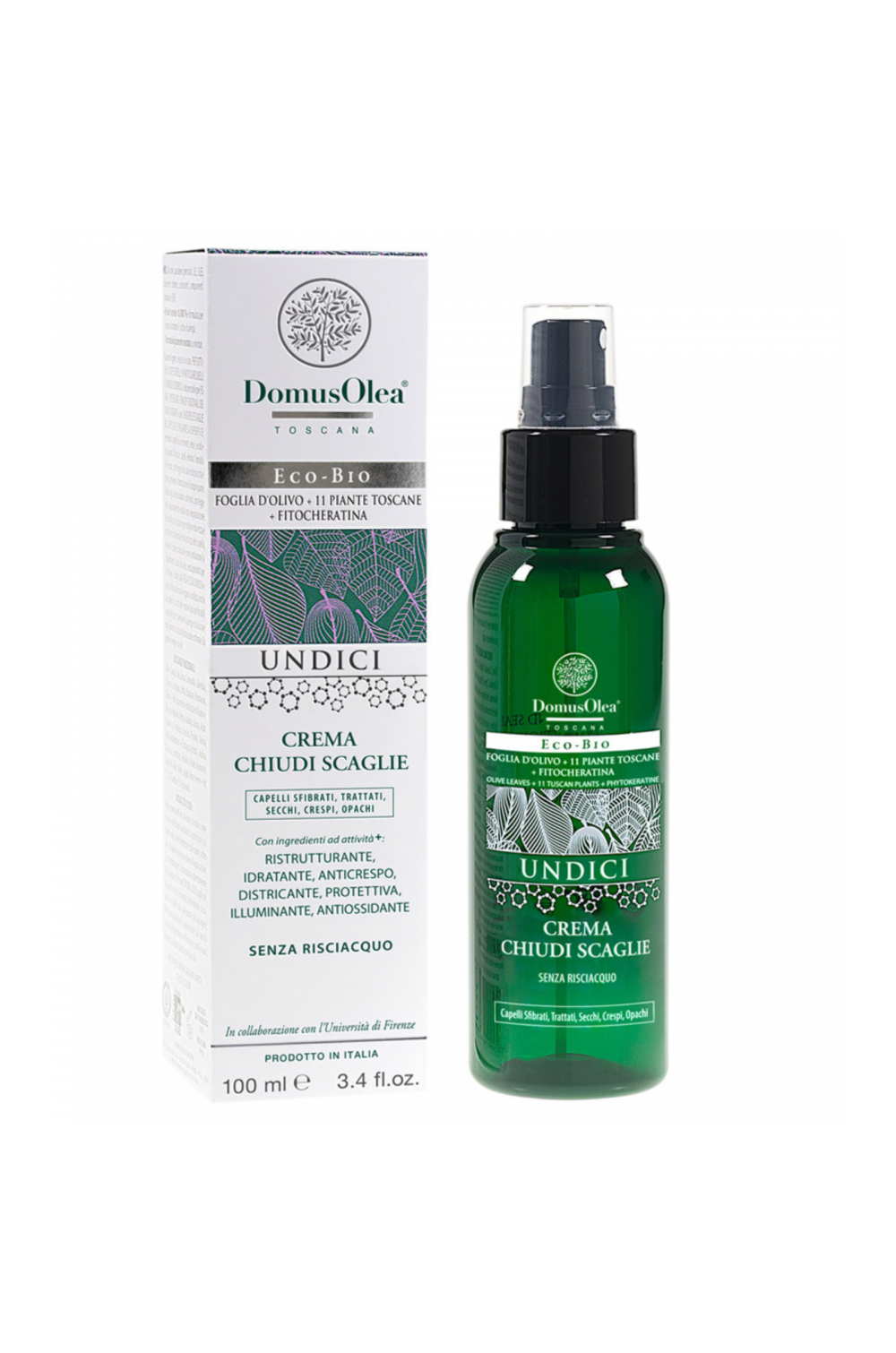 Domus Olea Toscana Undici Crema Chiudi Scaglie 100 ml