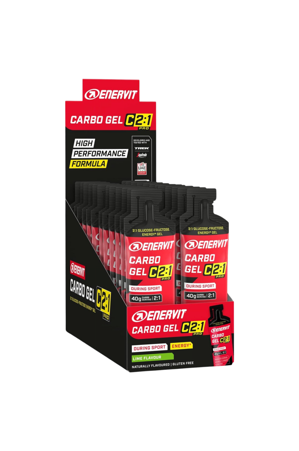 Enervit Carbo Gel C 2:1 Gel Energizante con Maltodestrine e Fruttosio senza sodio