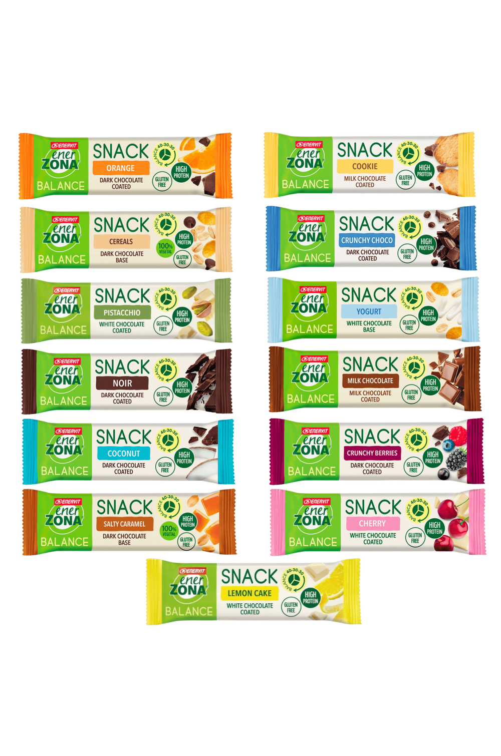 Enezona Enervit Barrette Bilanciate 40 30 30 1 Barretta