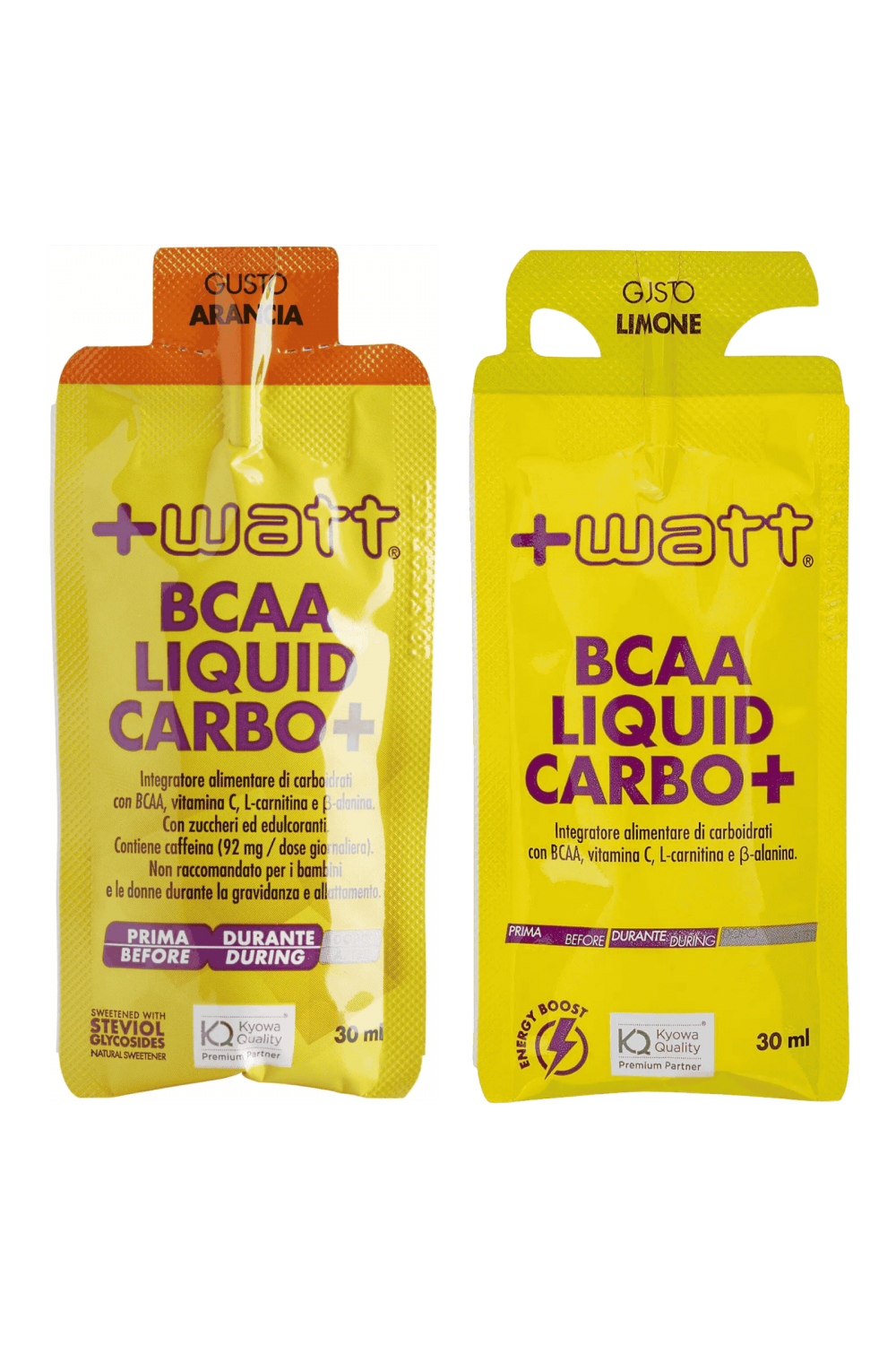 +Watt Bcaa Liquid Carbo+ flash 1 X 30 ml gel energizzante con aminoacidi