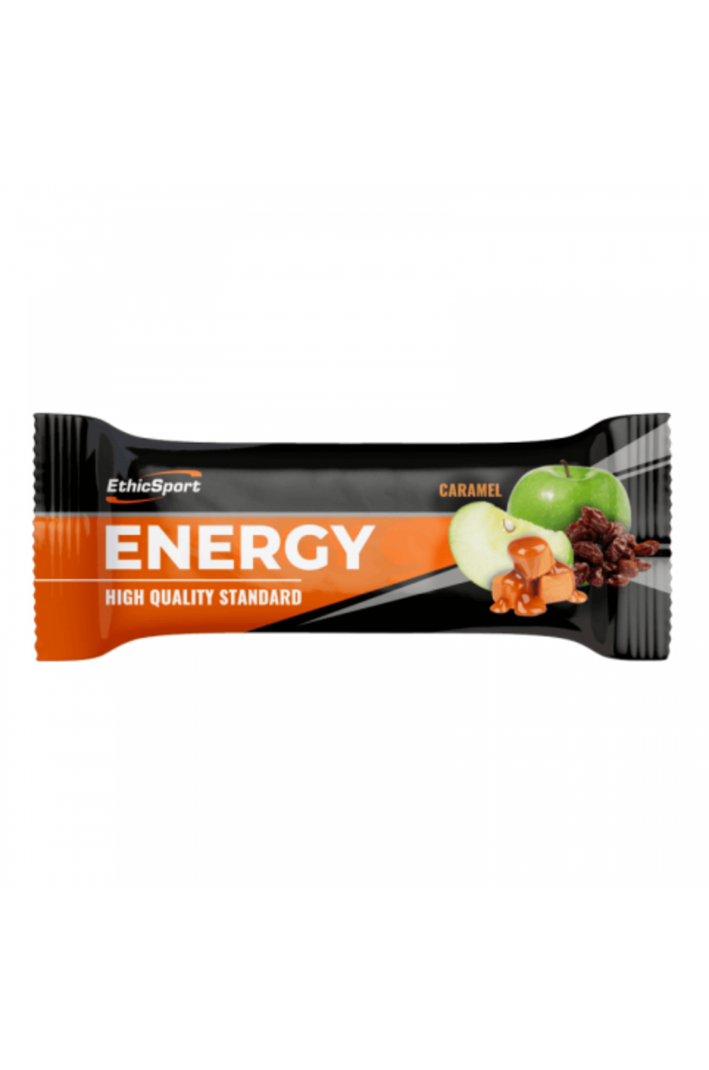 EthicSport Energy Barrette di Carboidrati Box 30 x 35 gr Gusto Caramello Mela